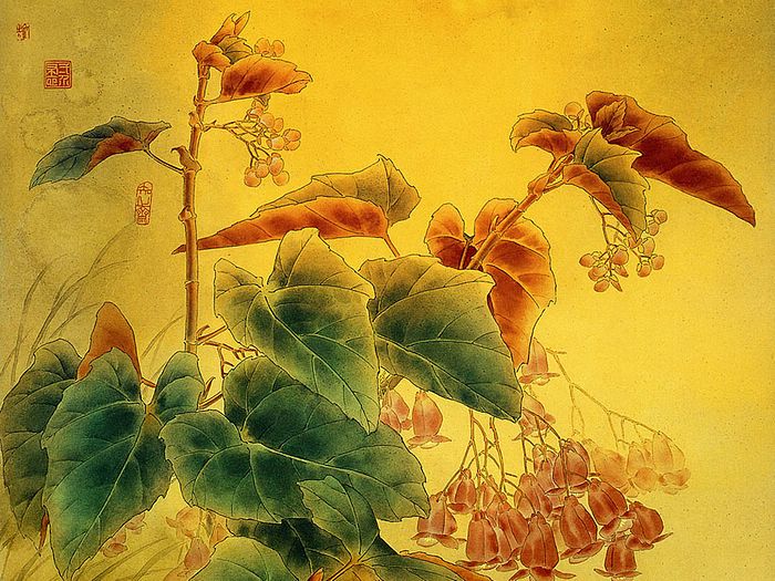 Chinese painting ZouChuanAn-Flowerbird-023 wallcoo.com